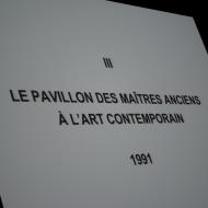 Le pavillon des maitres anciens à l'art contemporain (KC)